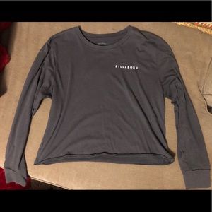 Billabong grey long sleeve